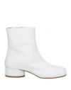 Manila Grace Woman Ankle Boots White Size 5 Leather