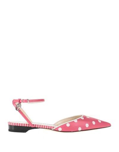 Manila Grace Ballet Flats In Pink