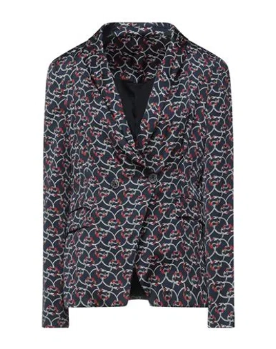 Manila Grace Woman Blazer Midnight Blue Size 10 Viscose