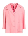 Manila Grace Woman Blazer Pink Size 6 Viscose, Polyamide, Elastane In Pink