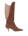 Manila Grace Woman Boot Brown Size 6 Leather