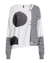 Manila Grace Woman Cardigan Black Size S Viscose, Polyamide In Multi