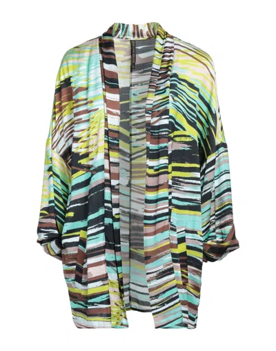 Manila Grace Cardigans In Green