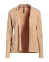 Manila Grace Woman Cardigan Sand Size Xs Viscose, Polyester In Beige