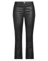 Manila Grace Woman Jeans Black Size 30 Lyocell, Cotton, Elastane In Black