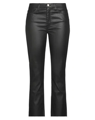 Manila Grace Woman Jeans Black Size 30 Lyocell, Cotton, Elastane