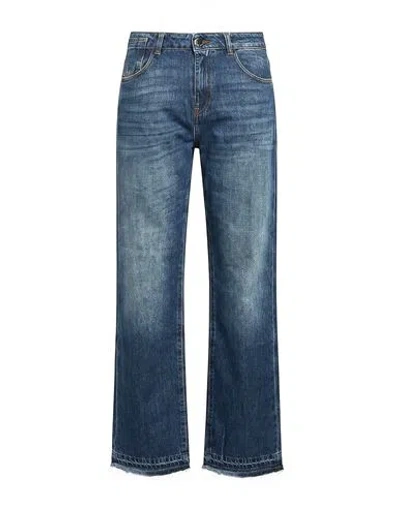 Manila Grace Woman Jeans Blue Size 26 Cotton