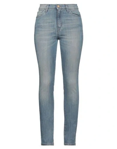 Manila Grace Woman Jeans Blue Size 26 Cotton, Elastane