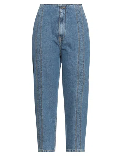 Manila Grace Jeans In Blue