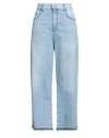 Manila Grace Woman Jeans Blue Size 31 Cotton, Elastane
