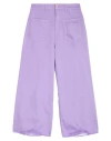 Manila Grace Woman Jeans Lilac Size 30 Cotton, Elastane