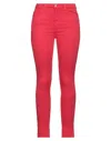 Manila Grace Jeans In Red