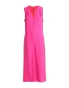 Manila Grace Woman Jumpsuit Fuchsia Size 8 Polyester In Pink