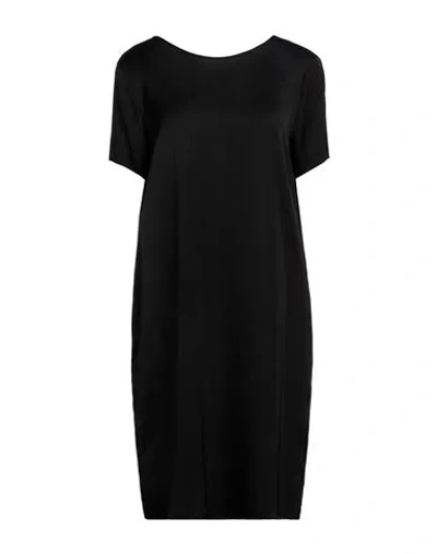 Manila Grace Woman Midi Dress Black Size 8 Viscose
