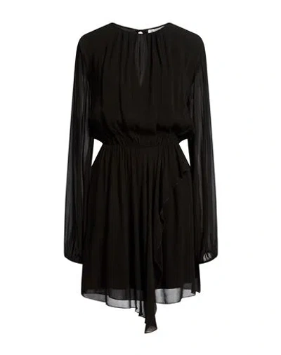 Manila Grace Woman Mini Dress Black Size 10 Viscose