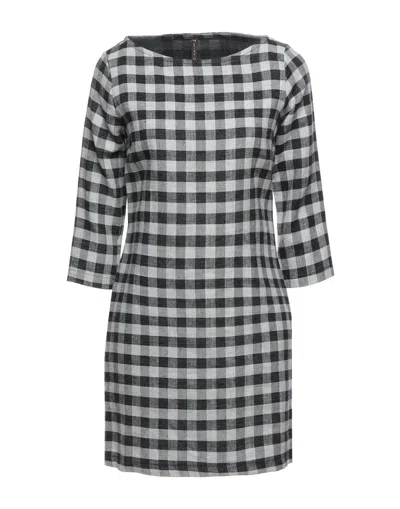 Manila Grace Short Dresses In Black