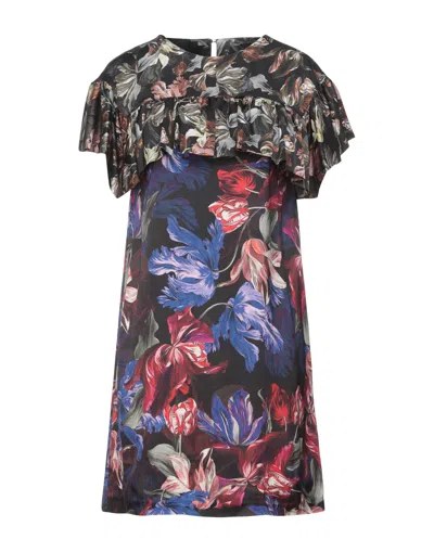 Manila Grace Short Dresses In Black