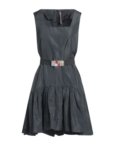 Manila Grace Short Dresses In Black