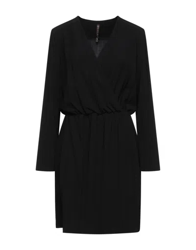 Manila Grace Short Dresses In Black