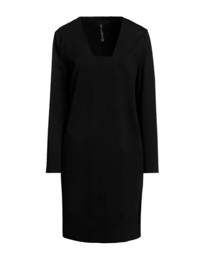 Manila Grace Woman Mini Dress Black Size 6 Viscose, Polyamide, Elastane