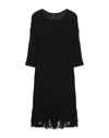 Manila Grace Short Dresses In Black