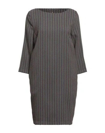 Manila Grace Woman Mini Dress Mauve Size 6 Polyester, Polyamide, Elastane In Purple