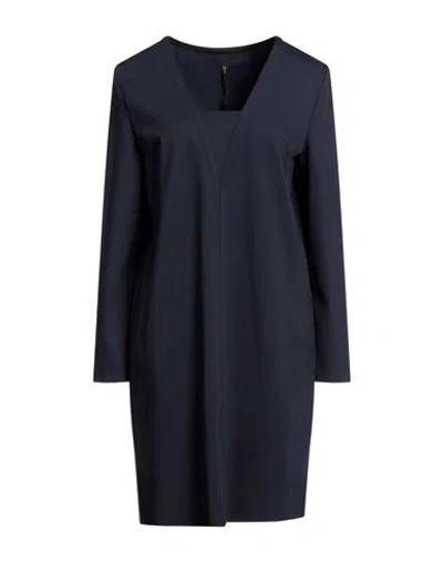 Manila Grace Woman Mini Dress Midnight Blue Size 10 Viscose, Polyamide, Elastane
