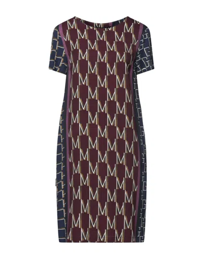 Manila Grace Short Dresses In Purple