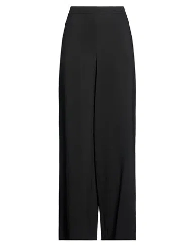 Manila Grace Woman Pants Black Size 10 Viscose, Elastane