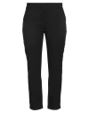 Manila Grace Woman Pants Black Size 12 Cotton, Elastane
