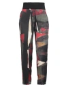 Manila Grace Woman Pants Black Size 4 Viscose, Cotton, Elastane In Black