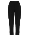 Manila Grace Woman Pants Black Size 8 Viscose, Virgin Wool, Elastane, Polyester