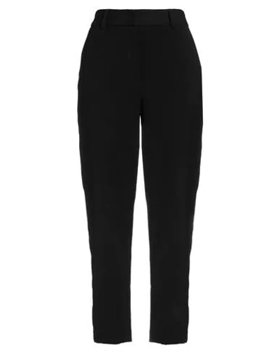 Manila Grace Woman Pants Black Size 8 Viscose, Virgin Wool, Elastane, Polyester