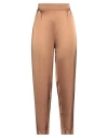 Manila Grace Woman Pants Brown Size 8 Viscose, Elastane In Brown