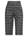 Manila Grace Woman Pants Lead Size 4 Polyester, Viscose, Elastane In Grey
