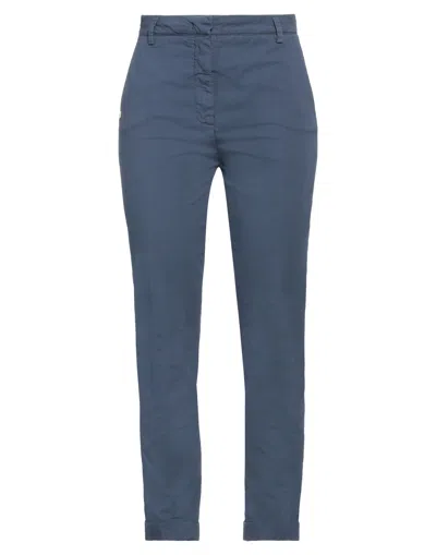 Manila Grace Pants In Navy Blue