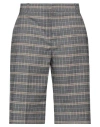 Manila Grace Woman Pants Navy Size 4 Polyester, Viscose, Elastane In Navy Blue