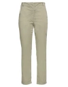 Manila Grace Woman Pants Sage Green Size 8 Cotton, Elastane