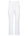 Manila Grace Woman Pants White Size 2 Viscose