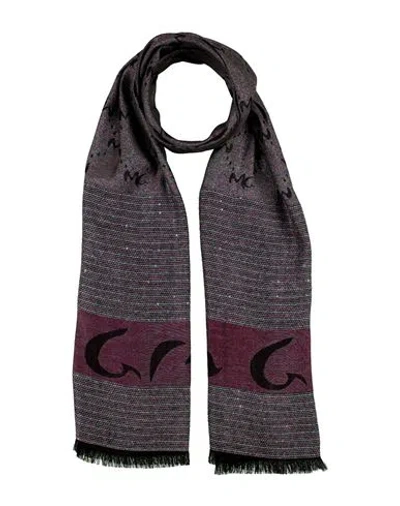 Manila Grace Woman Scarf Burgundy Size - Modal, Polyester, Synthetic Fibers, Polyamide, Mohair Wool