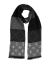 Manila Grace Woman Scarf Charcoal Size - Viscose, Acetate, Acrylic, Wool