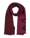 Manila Grace Woman Scarf Garnet Size - Viscose, Acrylic, Wool