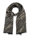Manila Grace Woman Scarf Grey Size - Acrylic, Polyamide, Synthetic Fibers, Modal, Wool