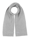 Manila Grace Woman Scarf Light Grey Size - Acrylic, Wool, Nylon