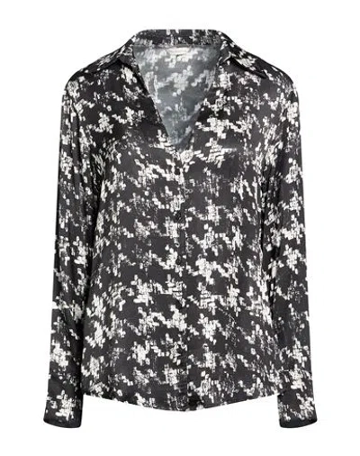 Manila Grace Woman Shirt Black Size 10 Viscose
