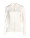 Manila Grace Woman Shirt Ivory Size 8 Viscose, Elastane