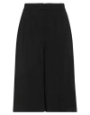 Manila Grace Woman Shorts & Bermuda Shorts Black Size 6 Polyester, Elastane In Black
