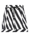 Manila Grace Woman Shorts & Bermuda Shorts White Size 4 Viscose In White