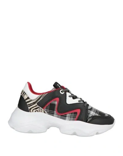 Manila Grace Woman Sneakers Black Size 6 Textile Fibers