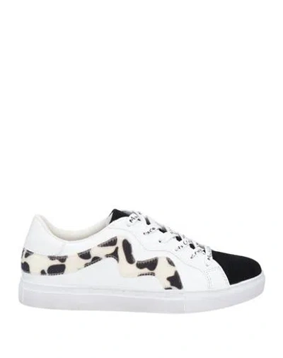 Manila Grace Woman Sneakers White Size 9 Soft Leather
